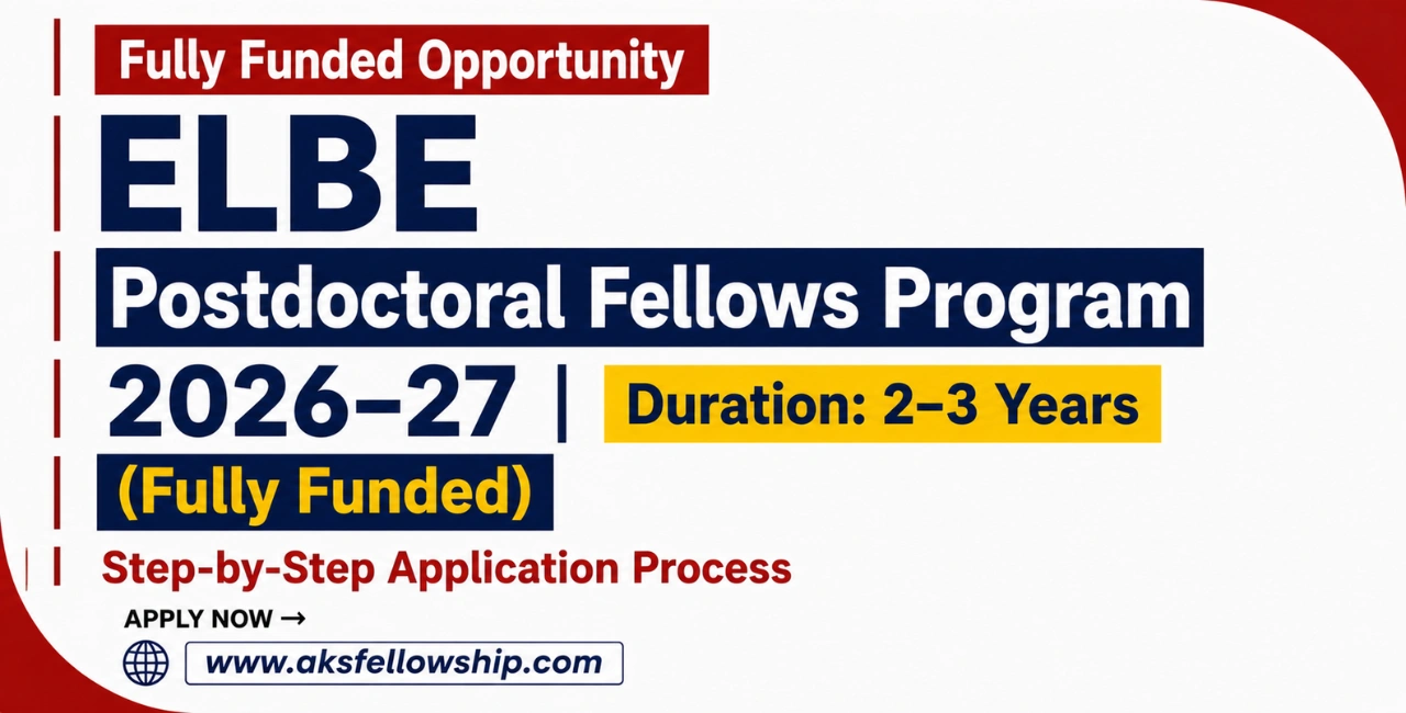 ELBE Postdoctoral Fellowship