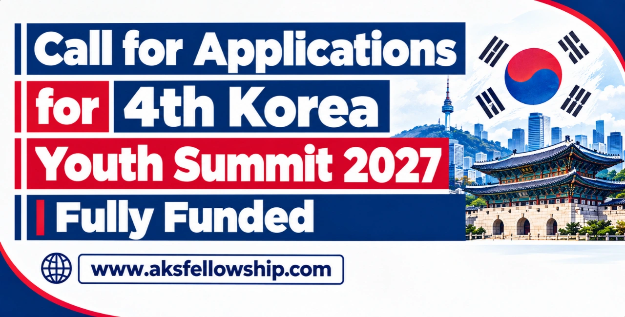 Call for Applications for 4th Korea Youth Summit 2027