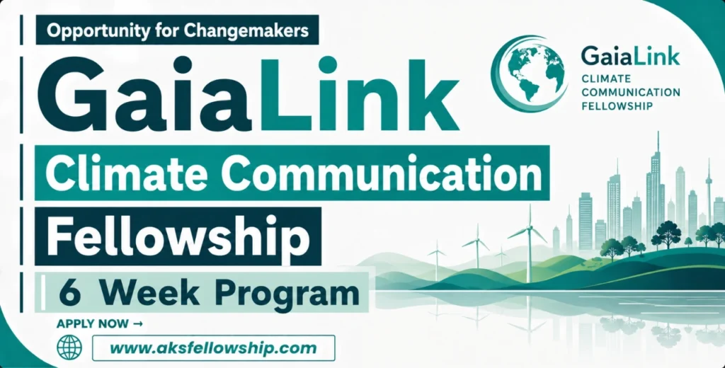 GaiaLink Climate Communication Fellowship