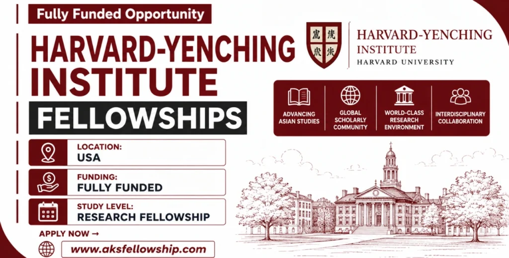 Harvard-Yenching Institute Fellowships