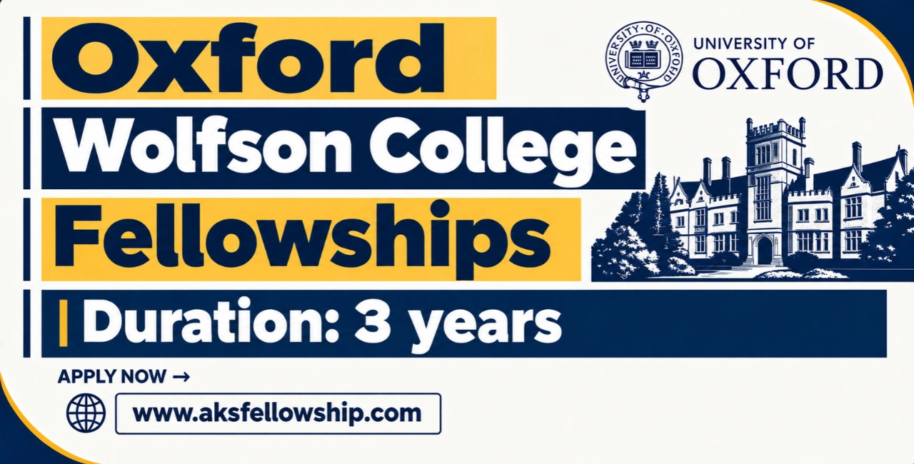 Oxford Wolfson College Fellowships