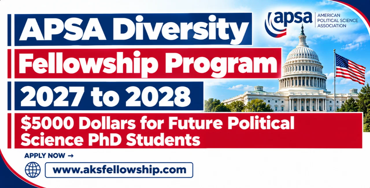 APSA Diversity Fellowship Program 2027 to 2028